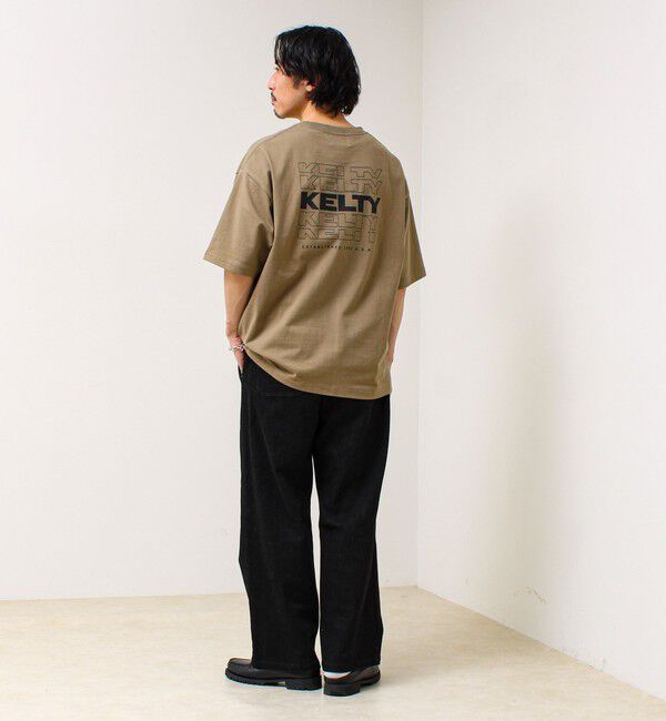 GLOSTER「【KELTY&times;GLOSTER】別注 バックタイポロゴT」|Tシャツ・カットソー|