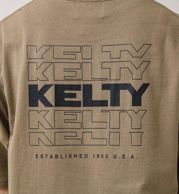 GLOSTER「【KELTY&times;GLOSTER】別注 バックタイポロゴT」|Tシャツ・カットソー|