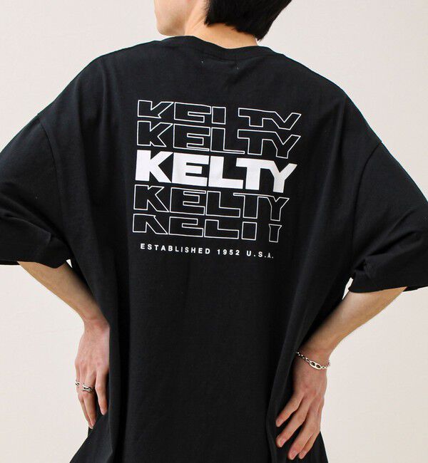 GLOSTER「【KELTY&times;GLOSTER】別注 バックタイポロゴT」|Tシャツ・カットソー|