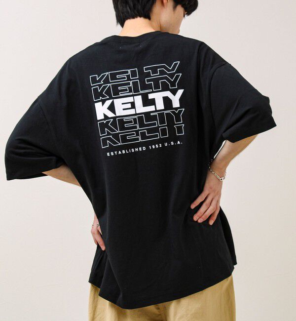 GLOSTER「【KELTY&times;GLOSTER】別注 バックタイポロゴT」|Tシャツ・カットソー|