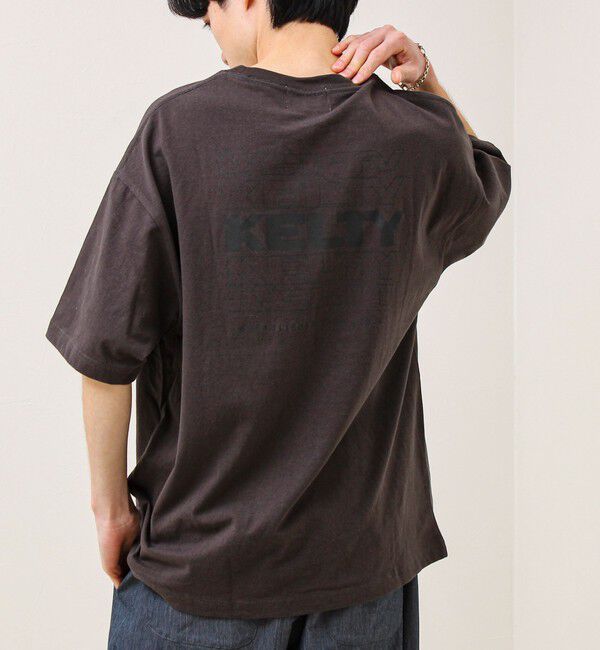 GLOSTER「【KELTY&times;GLOSTER】別注 バックタイポロゴT」|Tシャツ・カットソー|