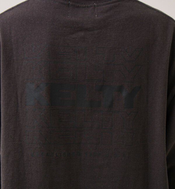 GLOSTER「【KELTY&times;GLOSTER】別注 バックタイポロゴT」|Tシャツ・カットソー|