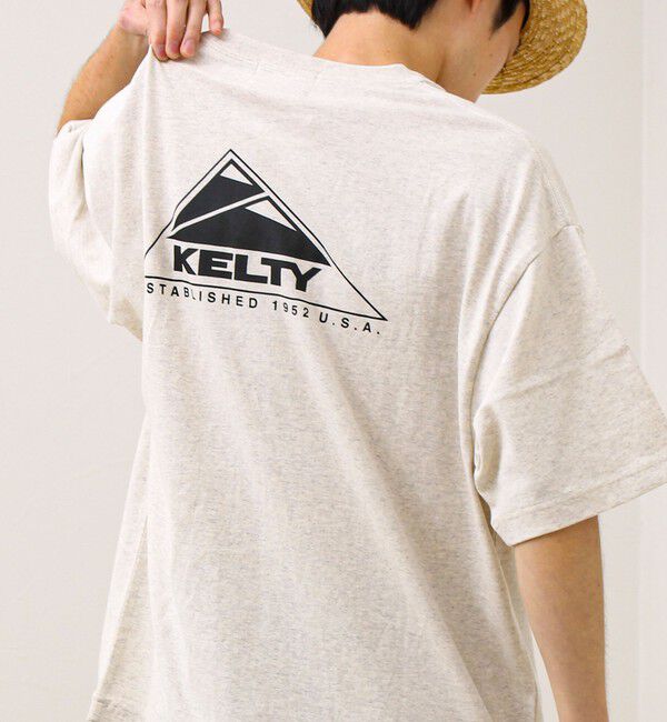 GLOSTER「【KELTY&times;GLOSTER】別注 バックロゴプリントT」|Tシャツ・カットソー|