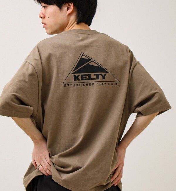 GLOSTER「【KELTY&times;GLOSTER】別注 バックロゴプリントT」|Tシャツ・カットソー|