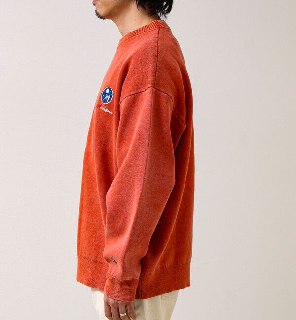 GLOSTER「【BOYエンブレム刺繍】Wフェイス フェードプルオーバーニット」|ニット・セーター|