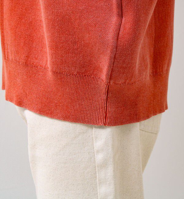 GLOSTER「【BOYエンブレム刺繍】Wフェイス フェードプルオーバーニット」|ニット・セーター|