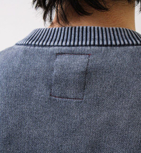 GLOSTER「【BOYエンブレム刺繍】Wフェイス フェードプルオーバーニット」|ニット・セーター|