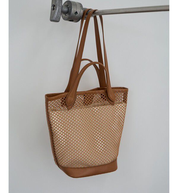 SALON adam et rope'「【WS（ドゥーブル）】ダブルハンドルメッシュトート」|トートバッグ|