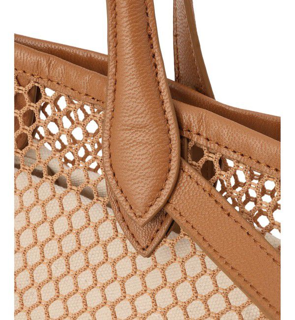 SALON adam et rope'「【WS（ドゥーブル）】ダブルハンドルメッシュトート」|トートバッグ|