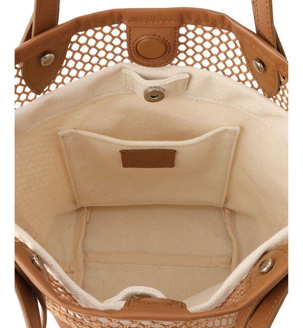 SALON adam et rope'「【WS（ドゥーブル）】ダブルハンドルメッシュトート」|トートバッグ|