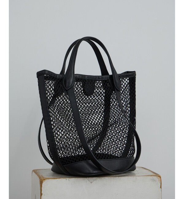 SALON adam et rope'「【WS（ドゥーブル）】ダブルハンドルメッシュトート」|トートバッグ|