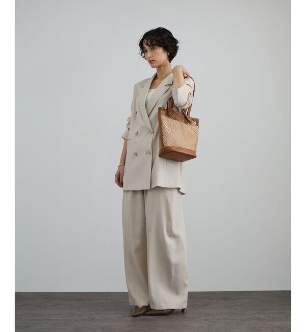 SALON adam et rope'「【WS（ドゥーブル）】ダブルハンドルメッシュトート」|トートバッグ|