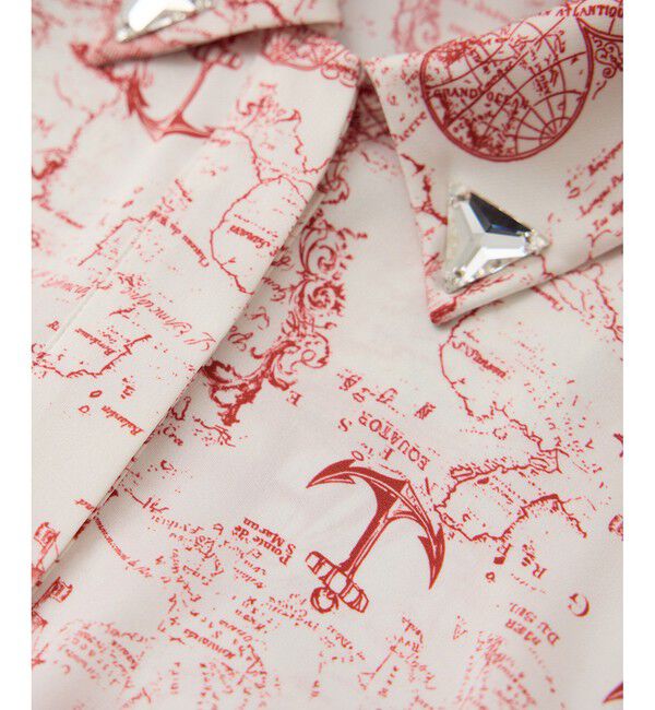 ROPE「【洗える】トワルドジュイベルテッドミニワンピース」|ワンピース|