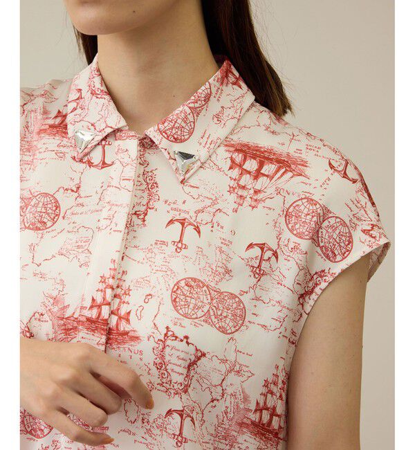 ROPE「【洗える】トワルドジュイベルテッドミニワンピース」|ワンピース|