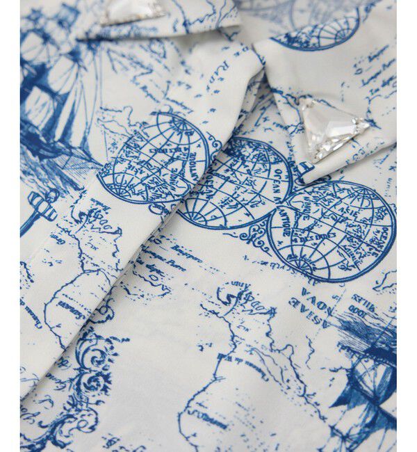 ROPE「【洗える】トワルドジュイベルテッドミニワンピース」|ワンピース|