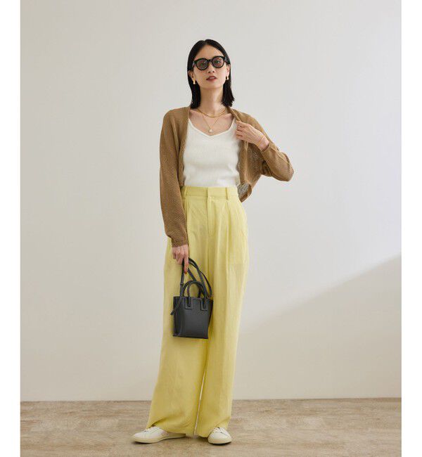 ROPE「ホールガーメント ボレロニットカーディガン」|ニット・セーター|