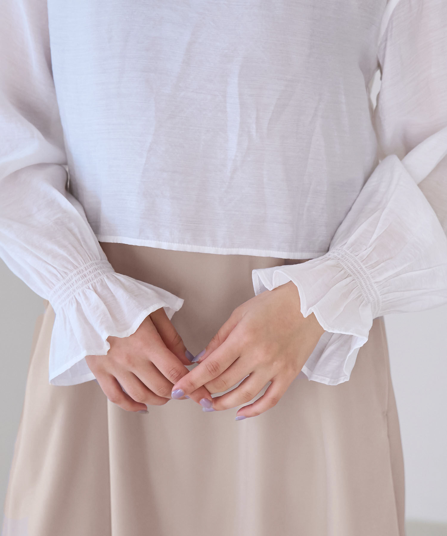 Rope&rsquo;Picnic「シアーブラウスキャミワンピース」|ワンピース|