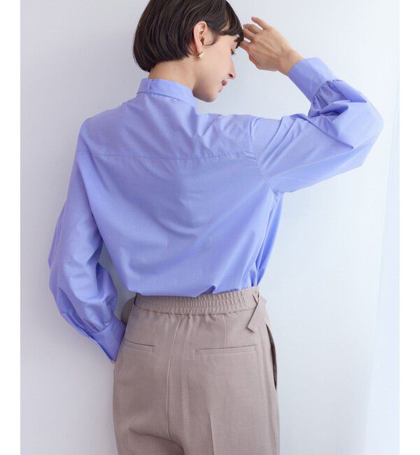 Rope&rsquo;Picnic「ボウタイリボンシャツ/花粉ガード・防シワ」|シャツ・ブラウス|