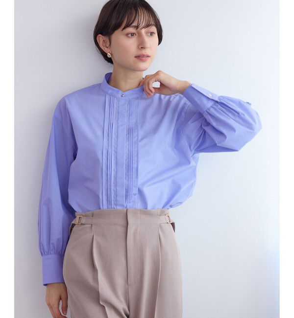 Rope&rsquo;Picnic「ボウタイリボンシャツ/花粉ガード・防シワ」|シャツ・ブラウス|