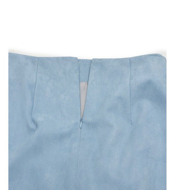 ADAM ET ROPE'「シンセティックスエードペンシルマキシスカート」|スカート|