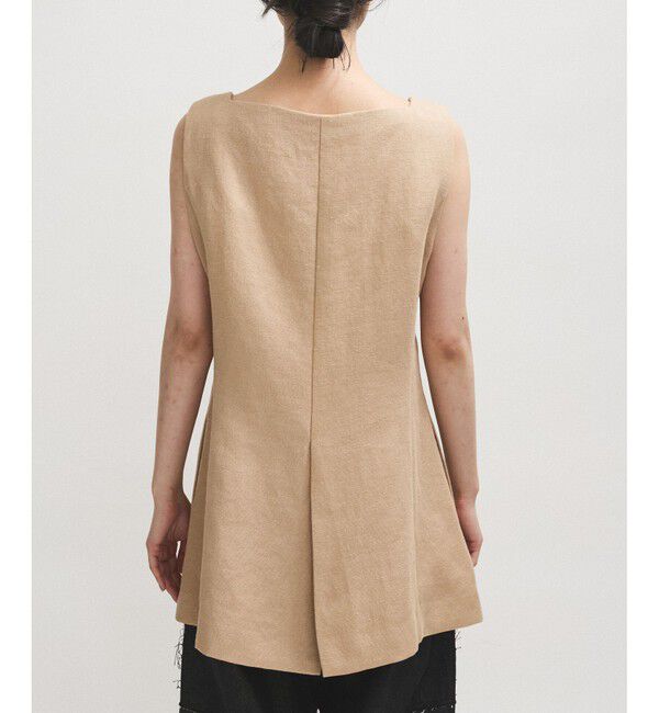 ADAM ET ROPE'「【EMOELLE】スクエアネックジレトップス」|ベスト・ジレ|