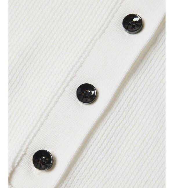 ADAM ET ROPE'「【WEB限定】・【サステナブル】ニットポロTEE」|ポロシャツ|