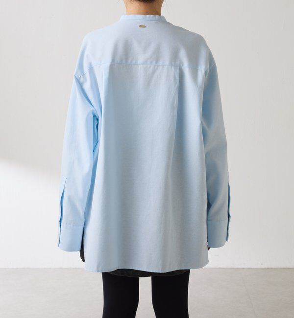  「ナローボウタイオーバーシャツ」|シャツ・ブラウス|