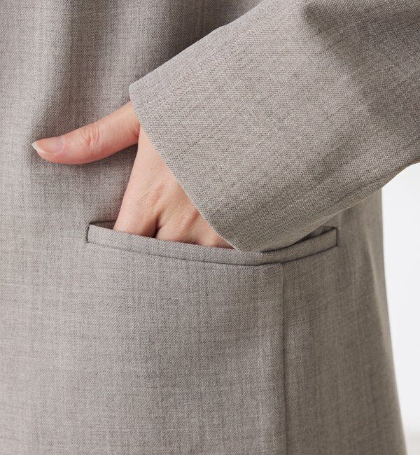  「ストレッチシャークスキンジャケット」|テーラードジャケット|