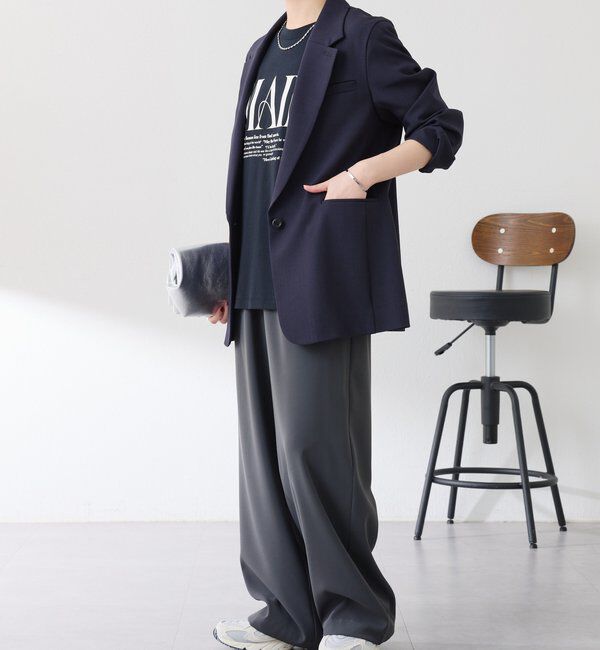  「ストレッチシャークスキンジャケット」|テーラードジャケット|