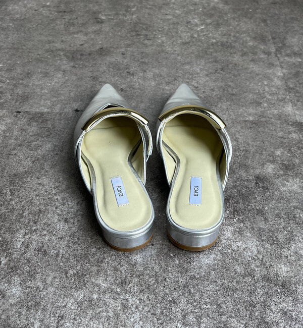  「GOLDモチーフミュール」|サンダル|