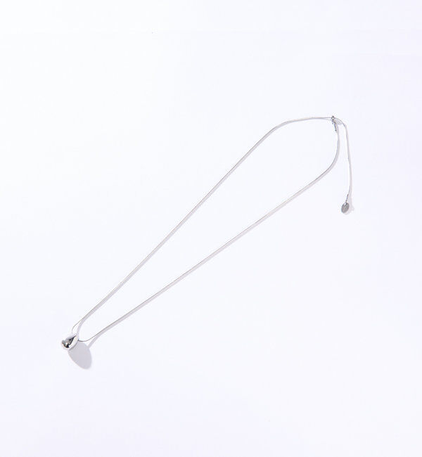  「【R.good(アールドットグッド)】エッグモチーフスライドネックレス」|リング|