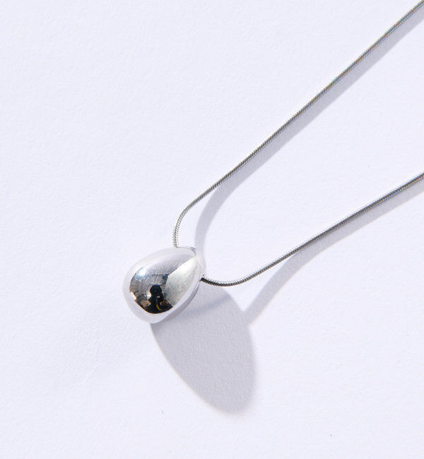  「【R.good(アールドットグッド)】エッグモチーフスライドネックレス」|リング|