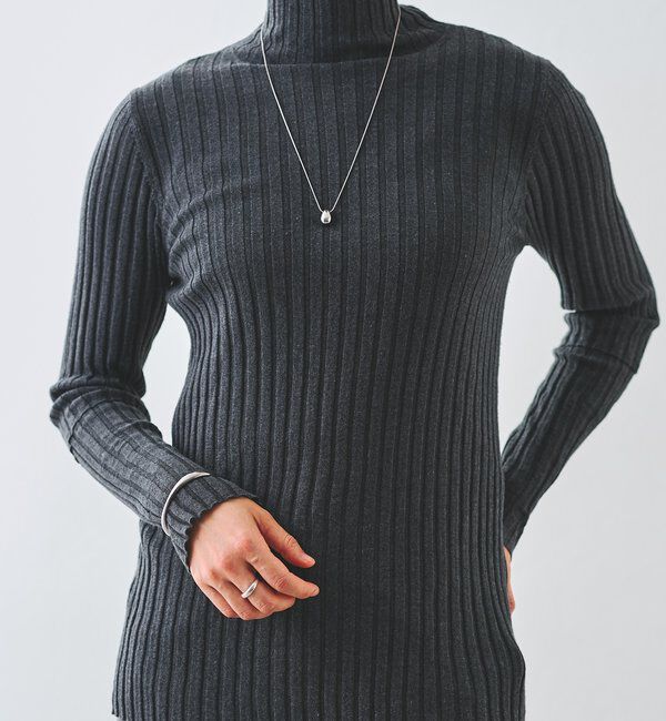  「【R.good(アールドットグッド)】エッグモチーフスライドネックレス」|リング|