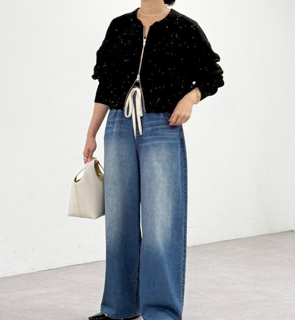  「【柔らかな履き心地】ドロストルーズデニム」|デニム|