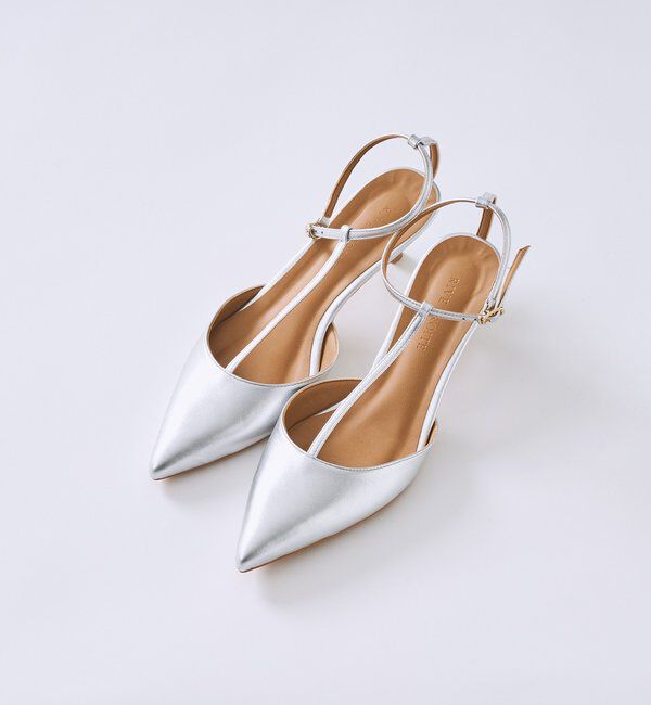  「予約【上品な華やかさ】シルバーストラップミュール」|その他|