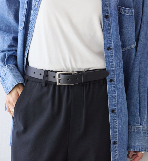  「予約【A・MONN.:.(アモン)】ムーブバックルレザーベルト」|ベルト|