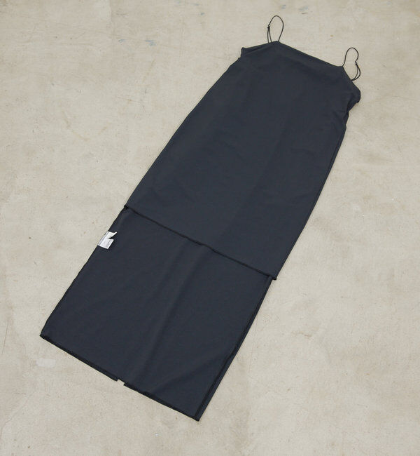  「【3サイズ展開】ストレッチマキシキャミワンピース」|ワンピース|