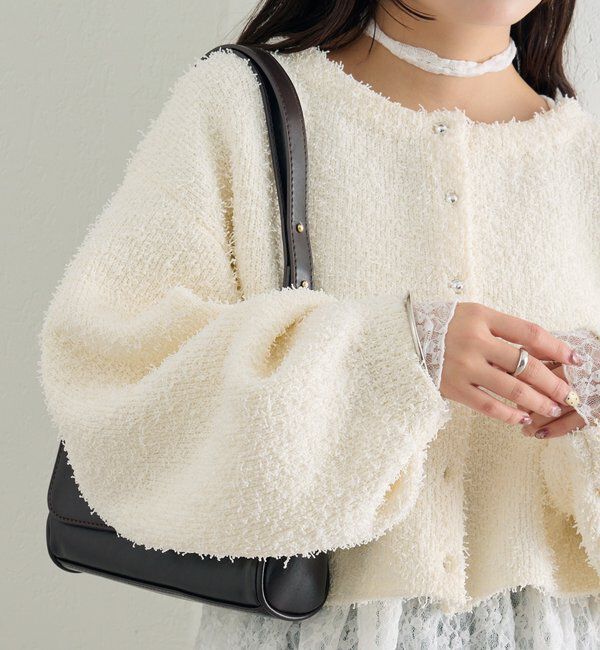  「26SSミニフリンジカーディガン」|カーディガン|