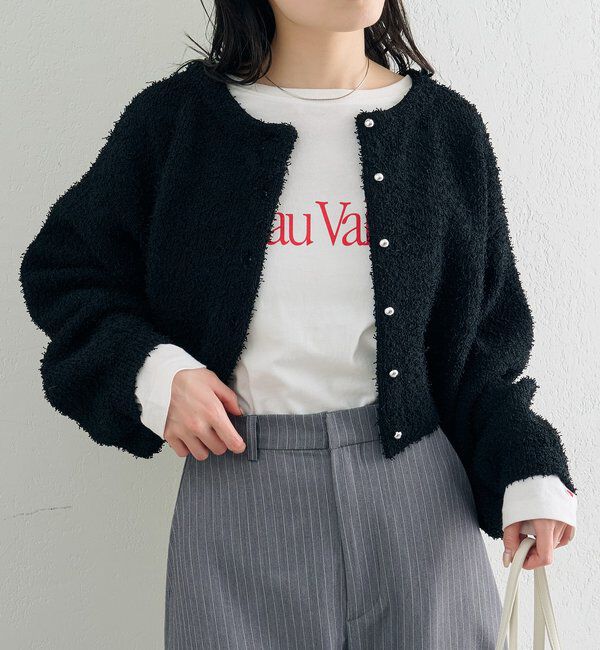  「26SSミニフリンジカーディガン」|カーディガン|