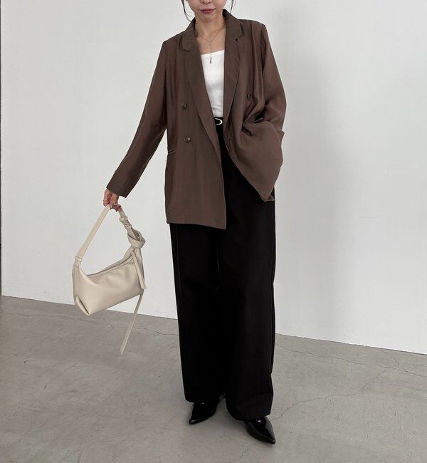  「【全骨格細見え/オフィスコーデにも◎】ライトテーラージャケット」|テーラードジャケット|