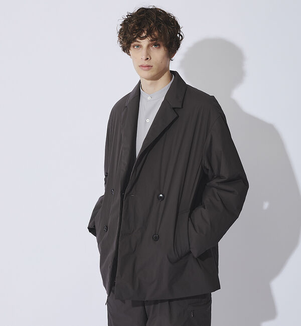 ABAHOUSE「【セットアップ対応】クリスピーナイロン パデット ダブルジャケット」|その他|