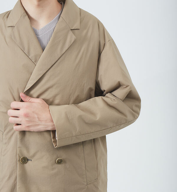 ABAHOUSE「【セットアップ対応】クリスピーナイロン パデット ダブルジャケット」|その他|