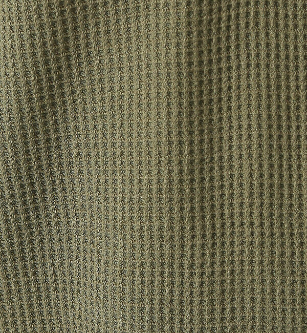 ABAHOUSE「【JEMORGAN/ジェーイーモーガン】ワッフル ヘンリーネック ロングスリーブ」|Tシャツ・カットソー|