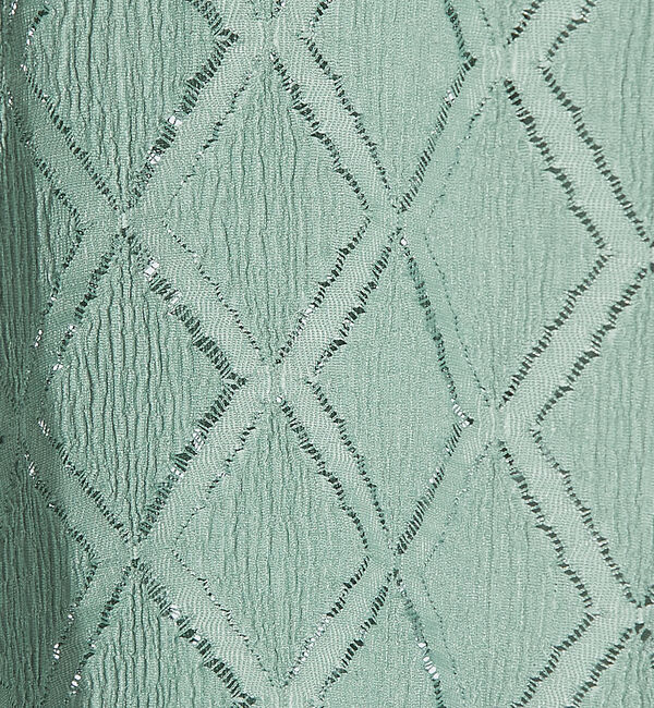 ABAHOUSE「【AH ABAHOUSE】ダイヤ柄 シアーストレッチ 半袖シャツ」|シャツ・ブラウス|