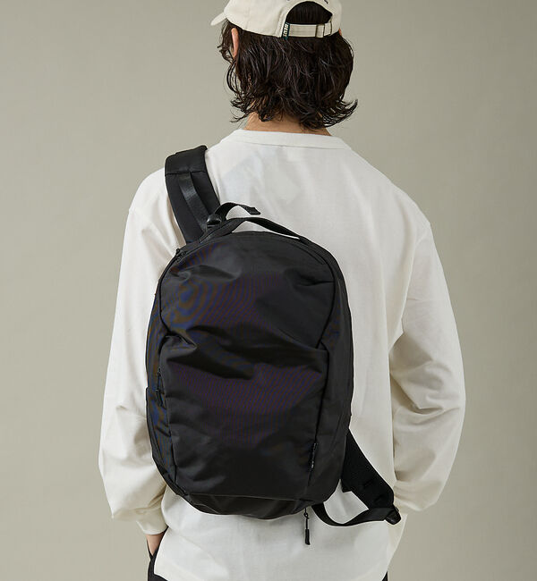 ABAHOUSE「【NoiR / ノワール】Gemini Middle Backpack / ジェ」|リュック|ブラック系その他1