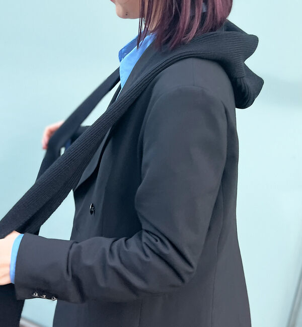 Rouge vif「【La Maison de Lyllis /メゾンドリリス】マフラー付きニットキ」|その他|