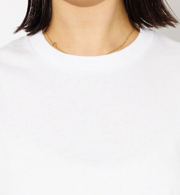 Rouge vif「【JEMORGAN/ジェーイーモーガン】クルーネックノースリーブカットソー/天竺」|Tシャツ・カットソー|