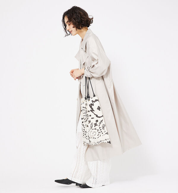 qualite「【カリテ&times;マニプリ】サンペイズリーバック」|トートバッグ|