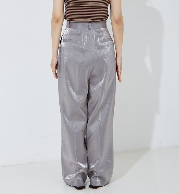 NOMINE「サテンパンツ」|スラックス|