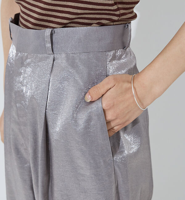 NOMINE「サテンパンツ」|スラックス|